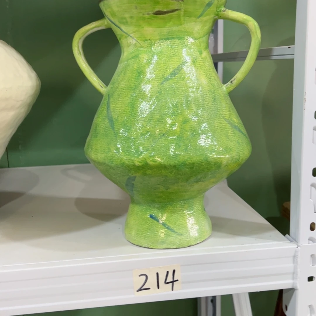 红陶猫***橘口12高23无孔