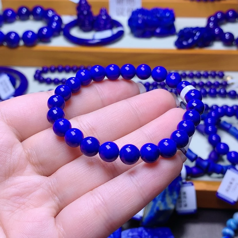 【闪购商品】青金石手串未镶嵌说**一7m