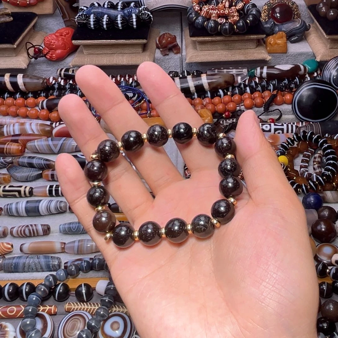 玛瑙/玉髓单珠未镶嵌强*