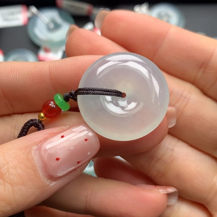 翡翠颈饰未镶嵌?****⁶翡翠饰品27,2-6.2