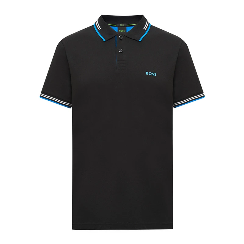 HugoBoss/雨果博斯夏季新款商务休闲男士短袖POLO衫
