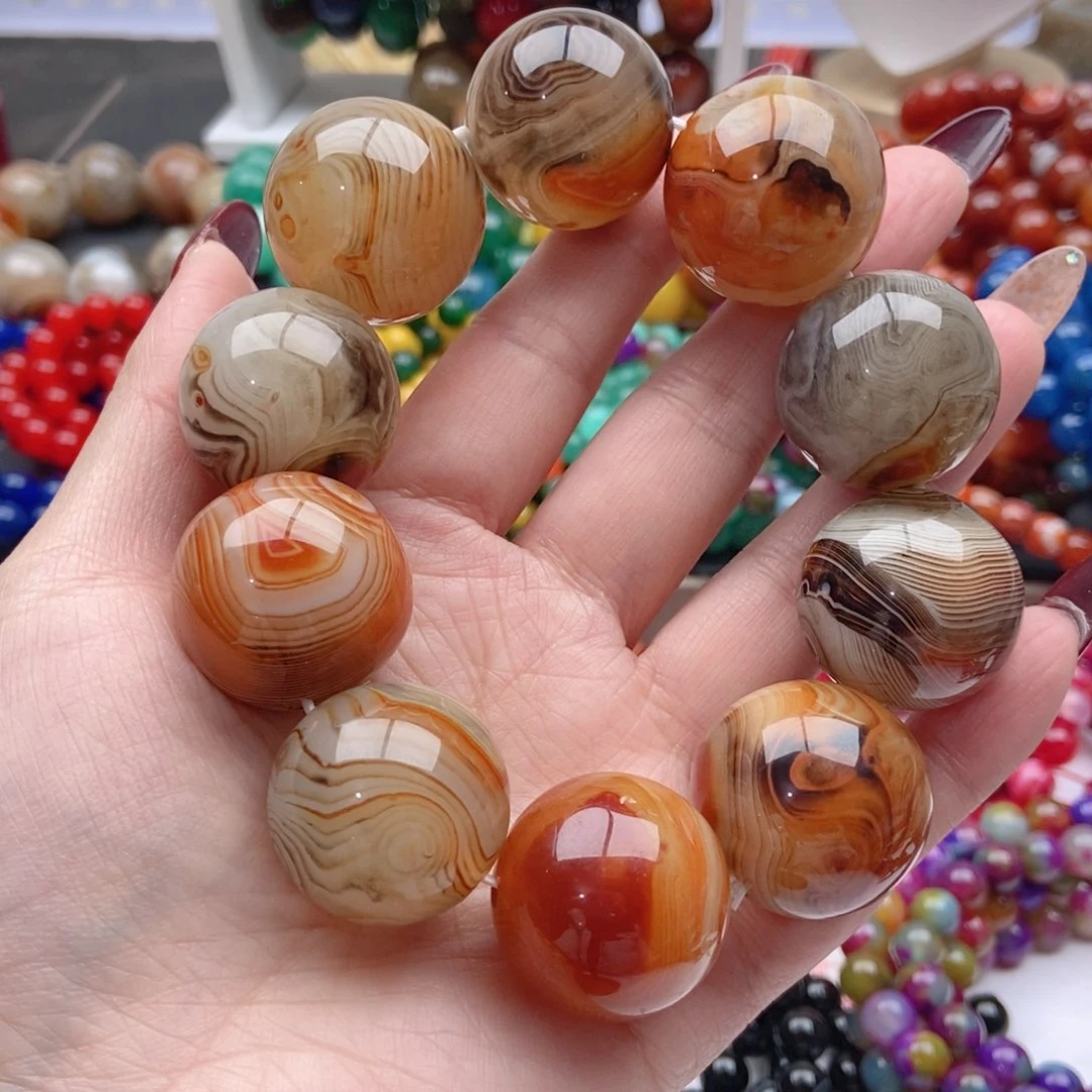【闪购商品】玛瑙/玉髓手链未镶嵌飘***活