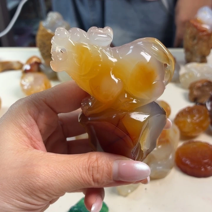 未镶嵌吊坠(不含链)玛瑙/玉髓