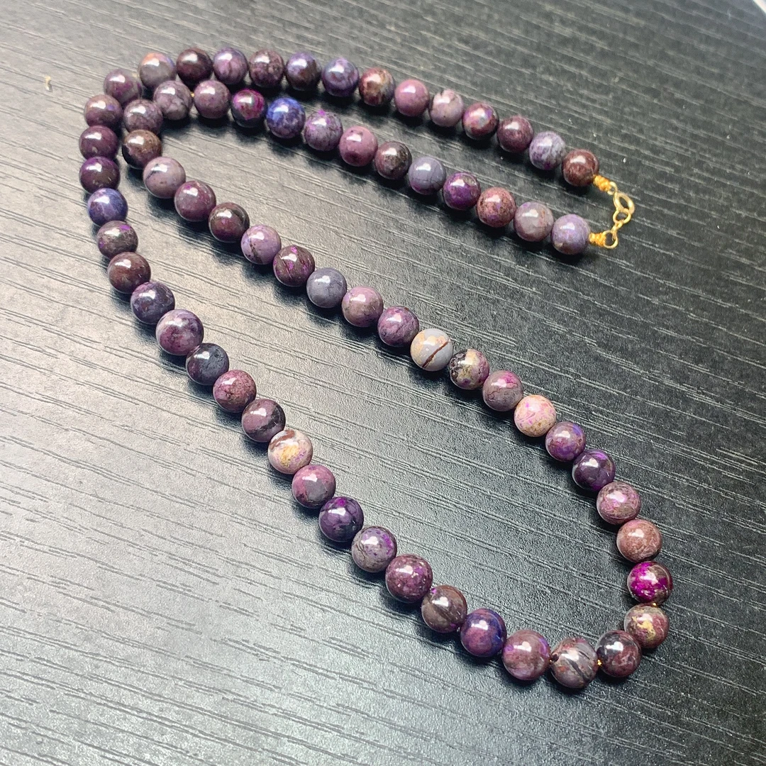 匡氏推荐 18K老料圆珠项链 Z-HL-A0151（多样性发一）