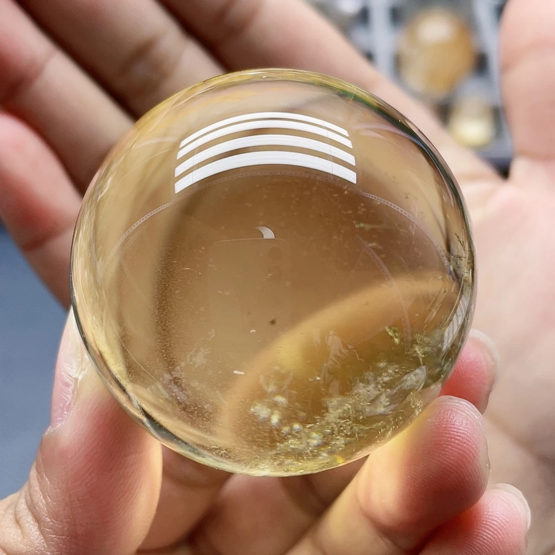 白***律水晶珠宝半成品未镶嵌
