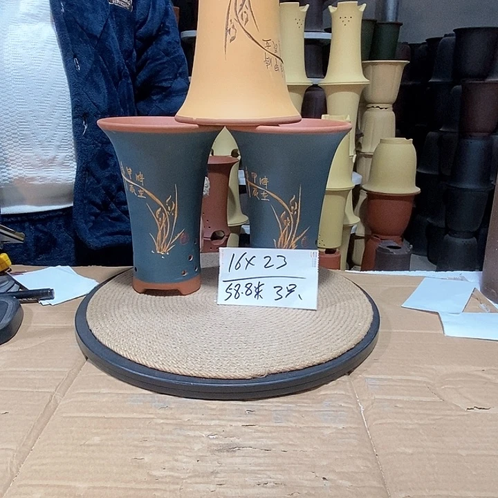 紫砂花盆紫砂花盆