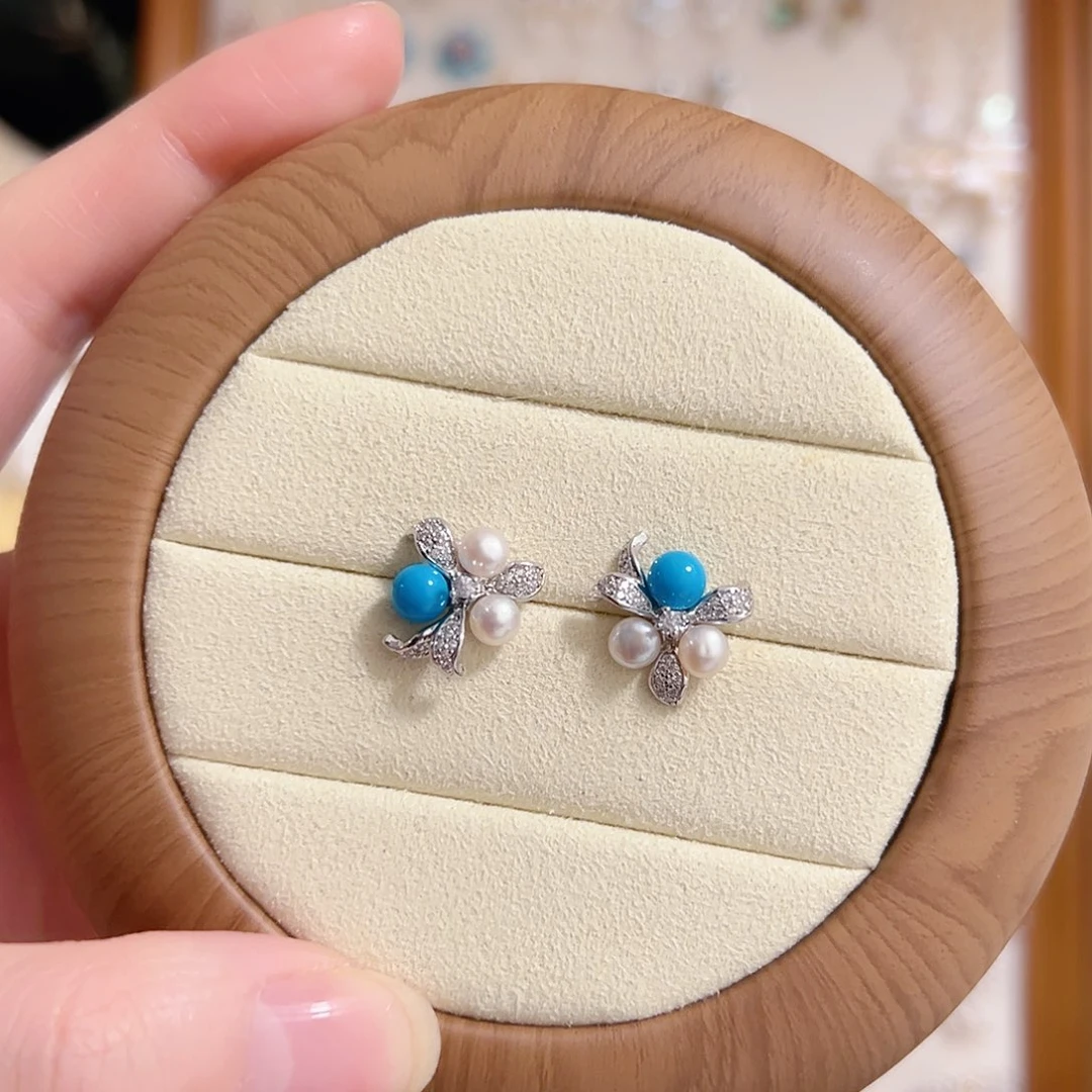 淡水珍珠原创手作银S925镶嵌