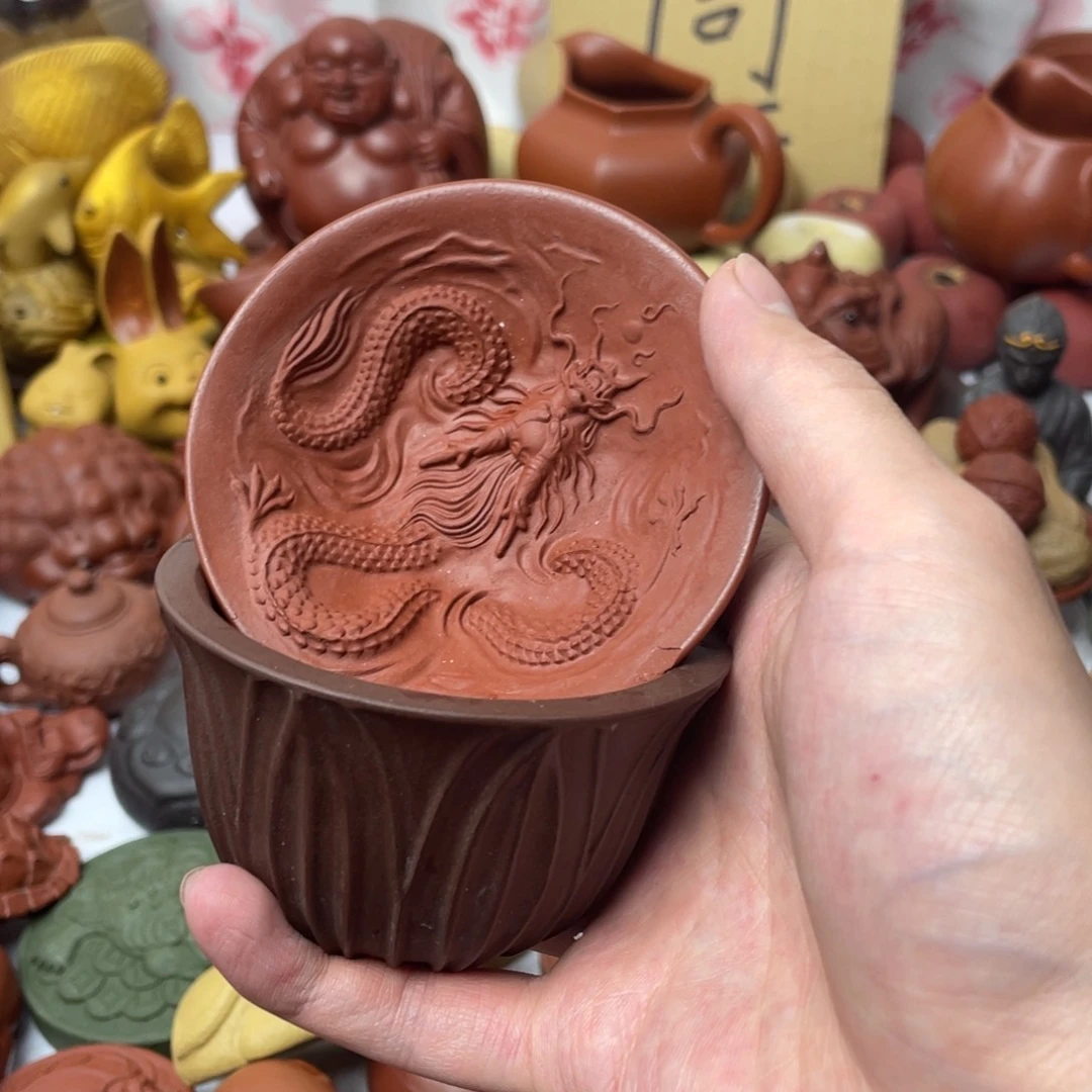 紫砂茶宠紫砂瑕疵