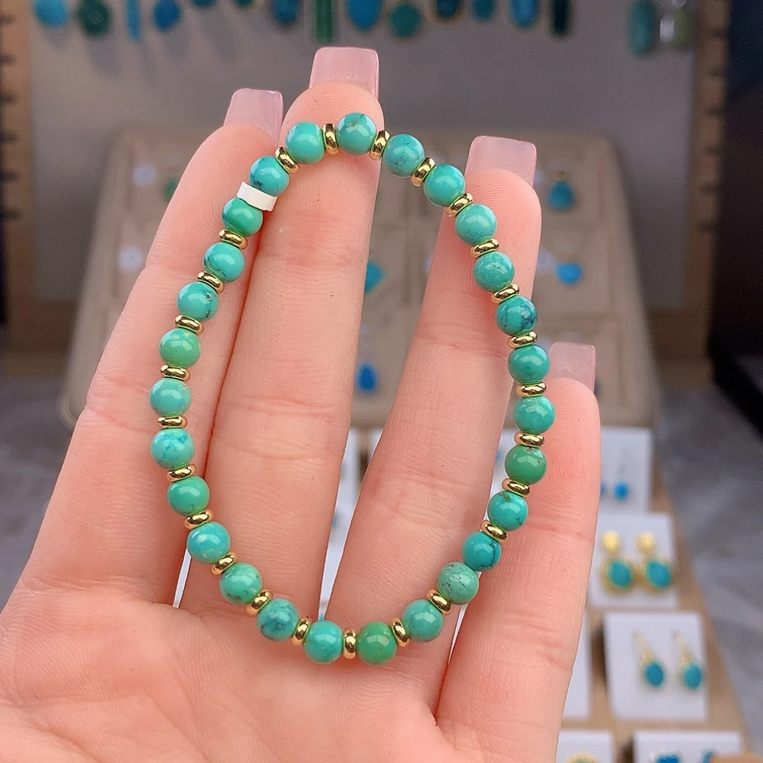 未镶嵌绿松石手串
