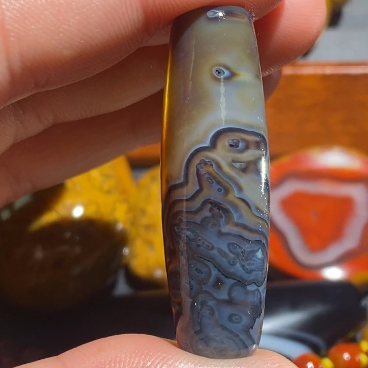 玛瑙/玉髓未镶嵌颈饰