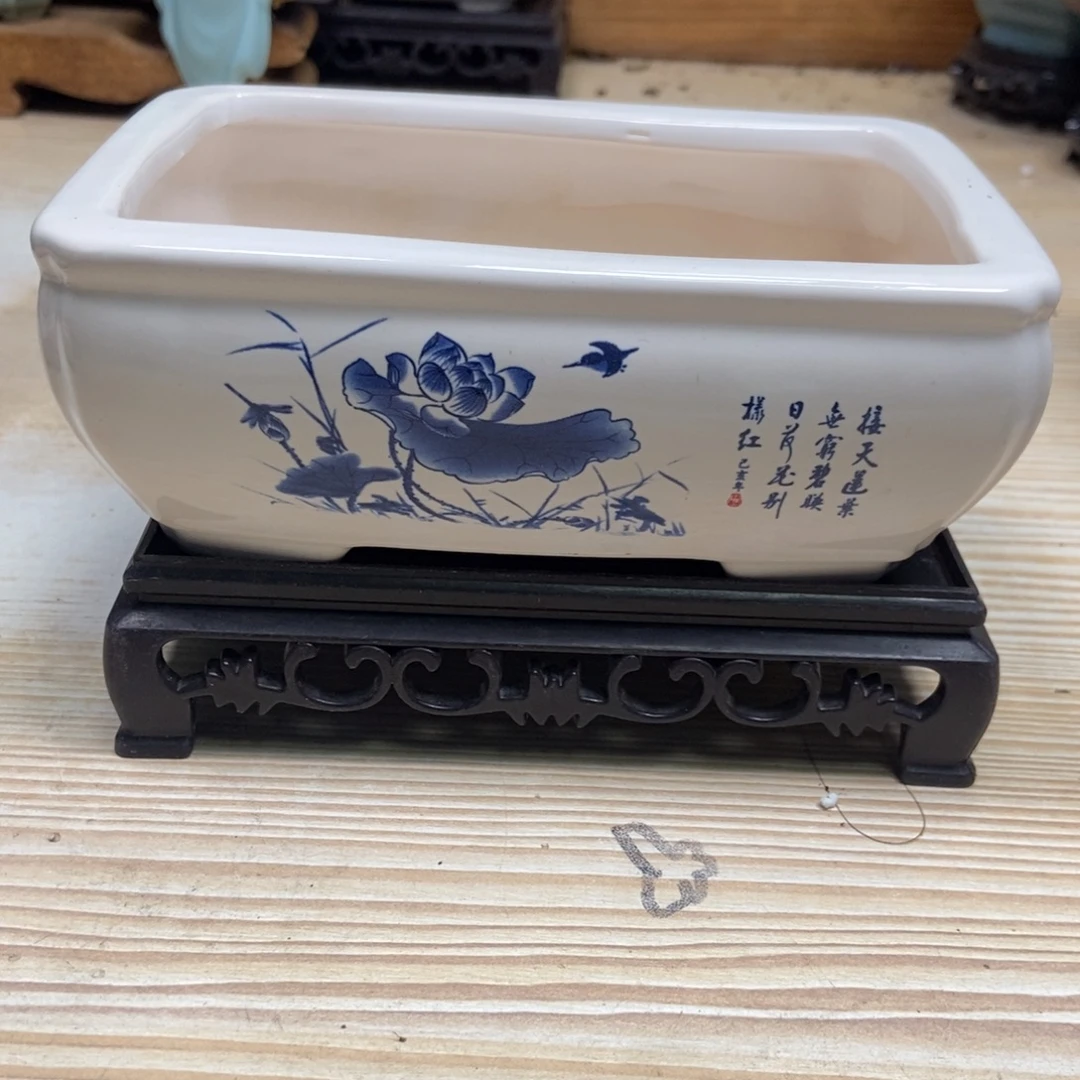 瓷片陶瓷花盆陶瓷艺术