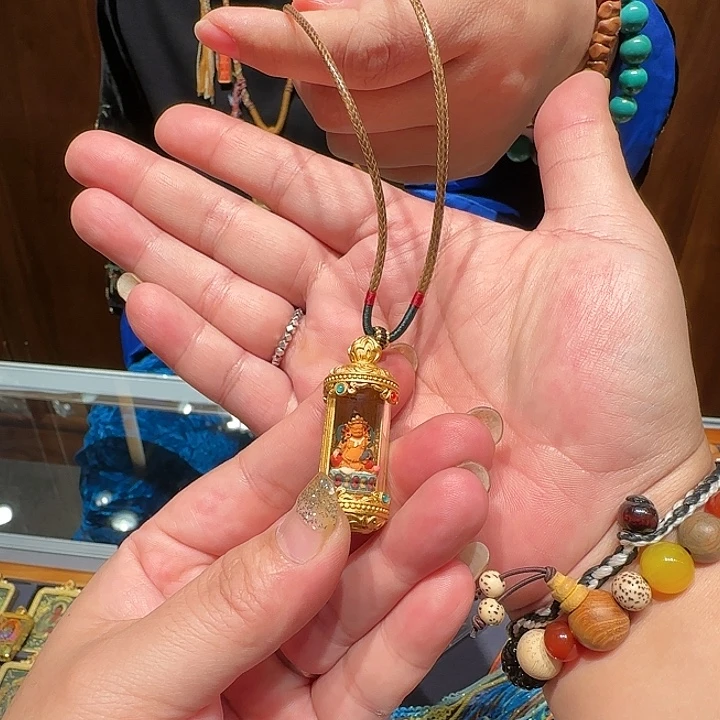 手链福管黄财神吊坠款