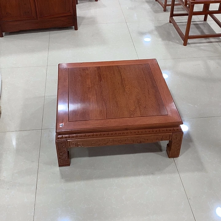 紫檀木类端景台炕桌