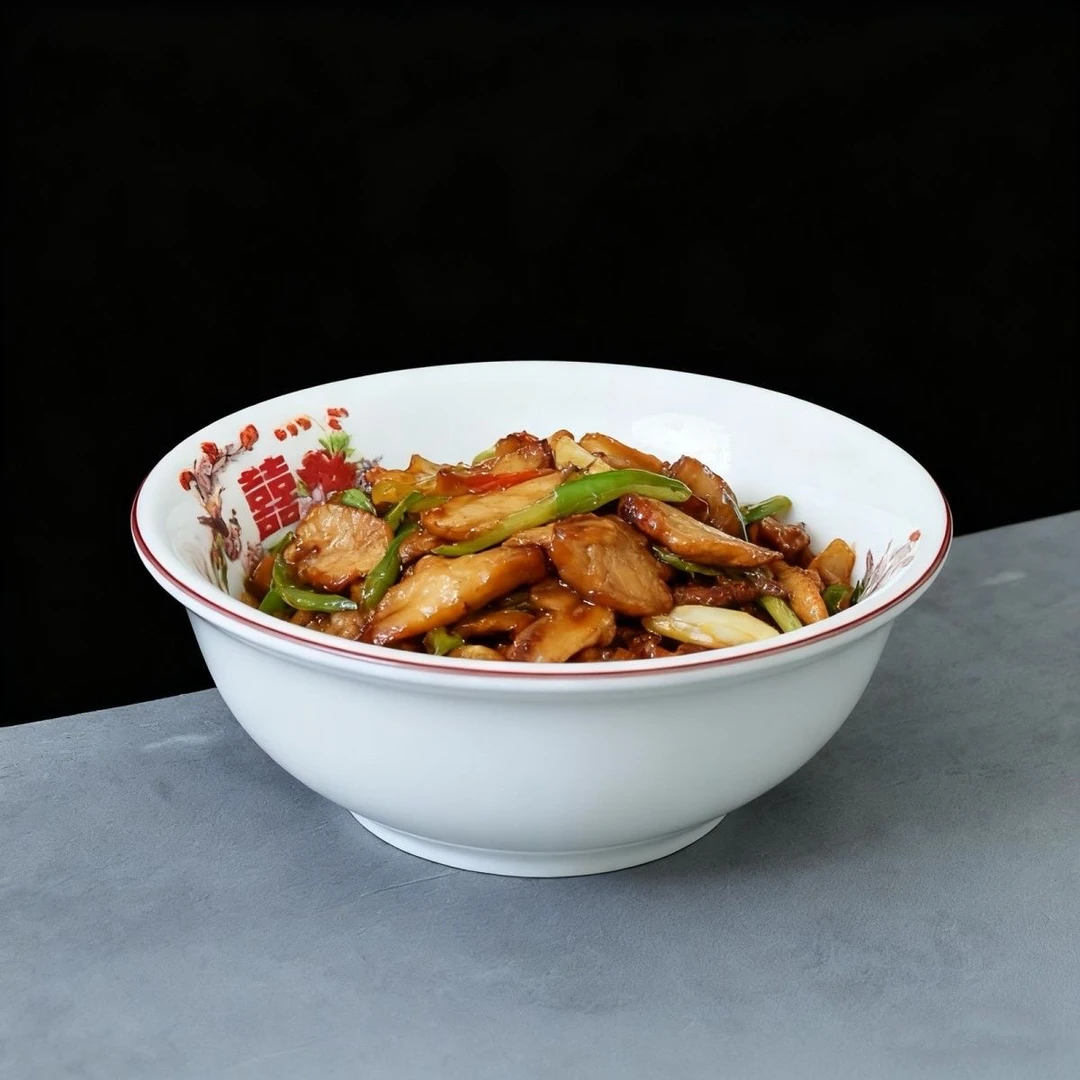 火锅川菜湘菜中式复古酒店商用加厚陶瓷汤碗
