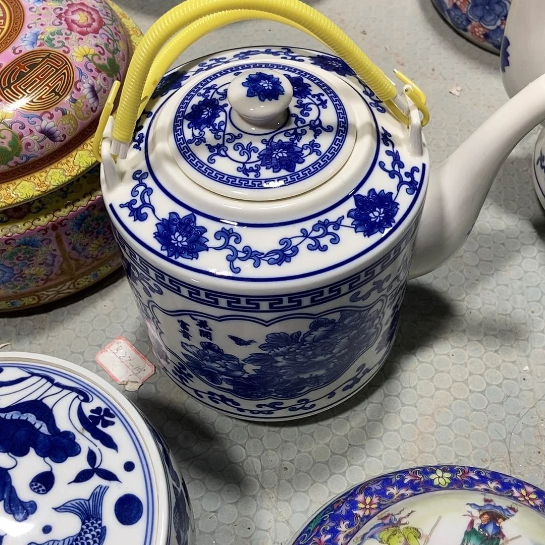 卡***蹄罐景德镇陶瓷壶小