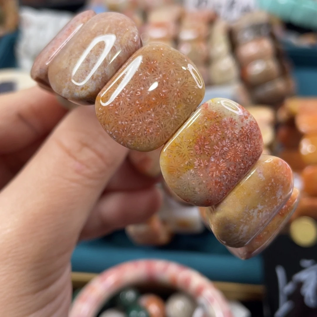 未镶嵌手镯硅化玉