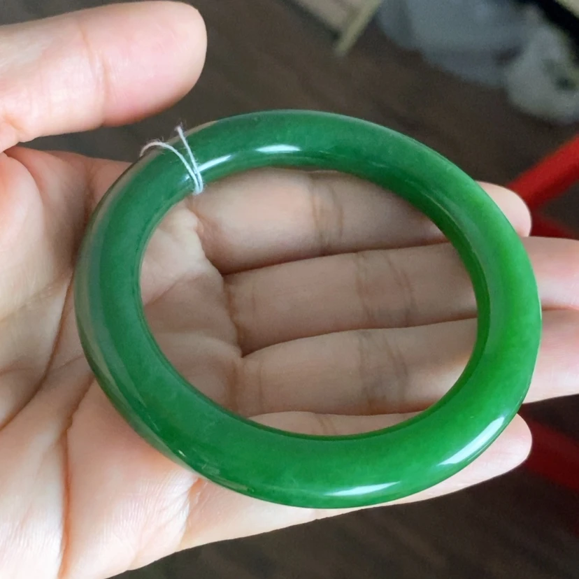 【闪购商品】未镶嵌手镯和田玉（碧玉）