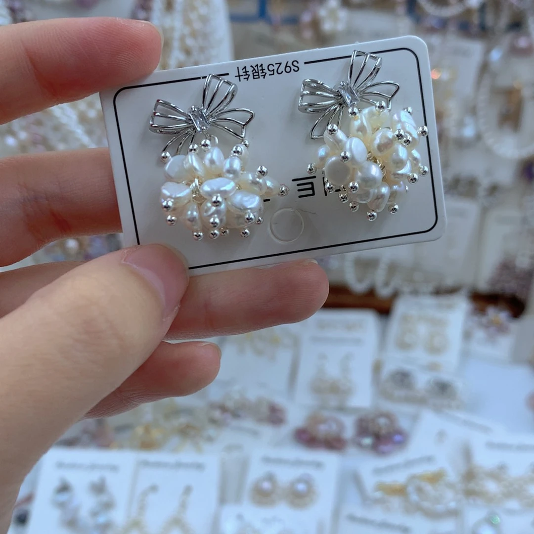 颈饰合金淡水珍珠