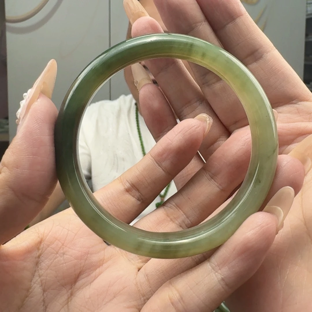 和田玉手镯未镶嵌多样性发货 拍一发一52 53