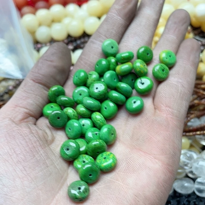 玛瑙/玉髓珠宝半成品未镶嵌20颗10mm天然松