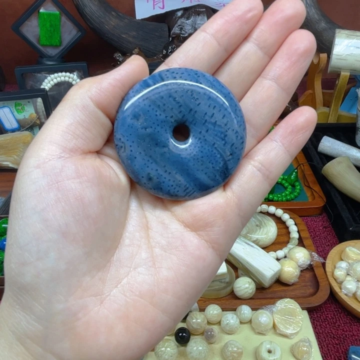 陶瓷蓝塑料一个无拼接无染色