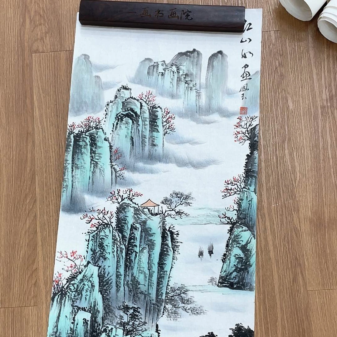 国画把你当成了朋友们都在等着你