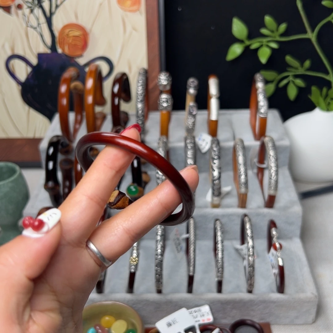 统***统藤类手串/手链鸡血藤手镯