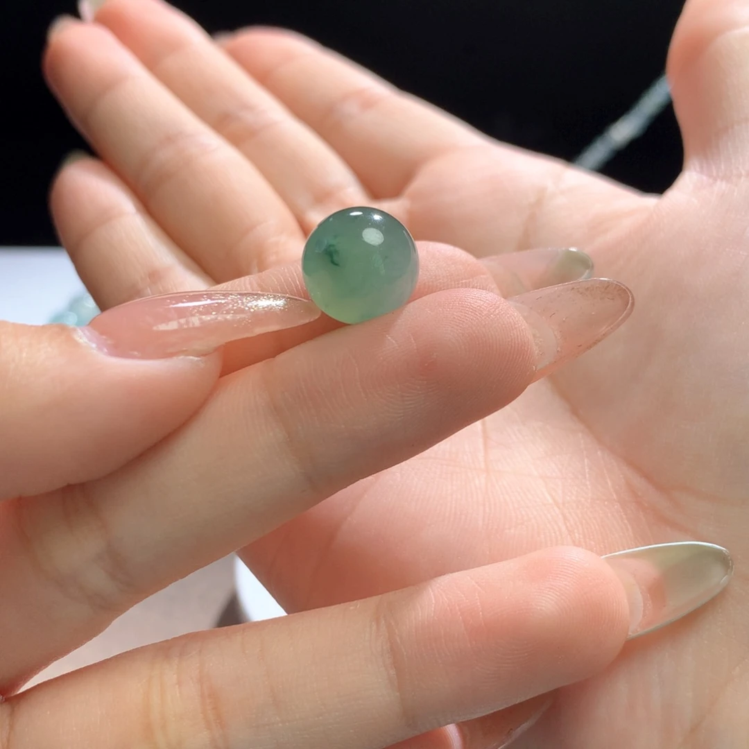 未镶嵌手串翡翠卡12.08水墨丹青