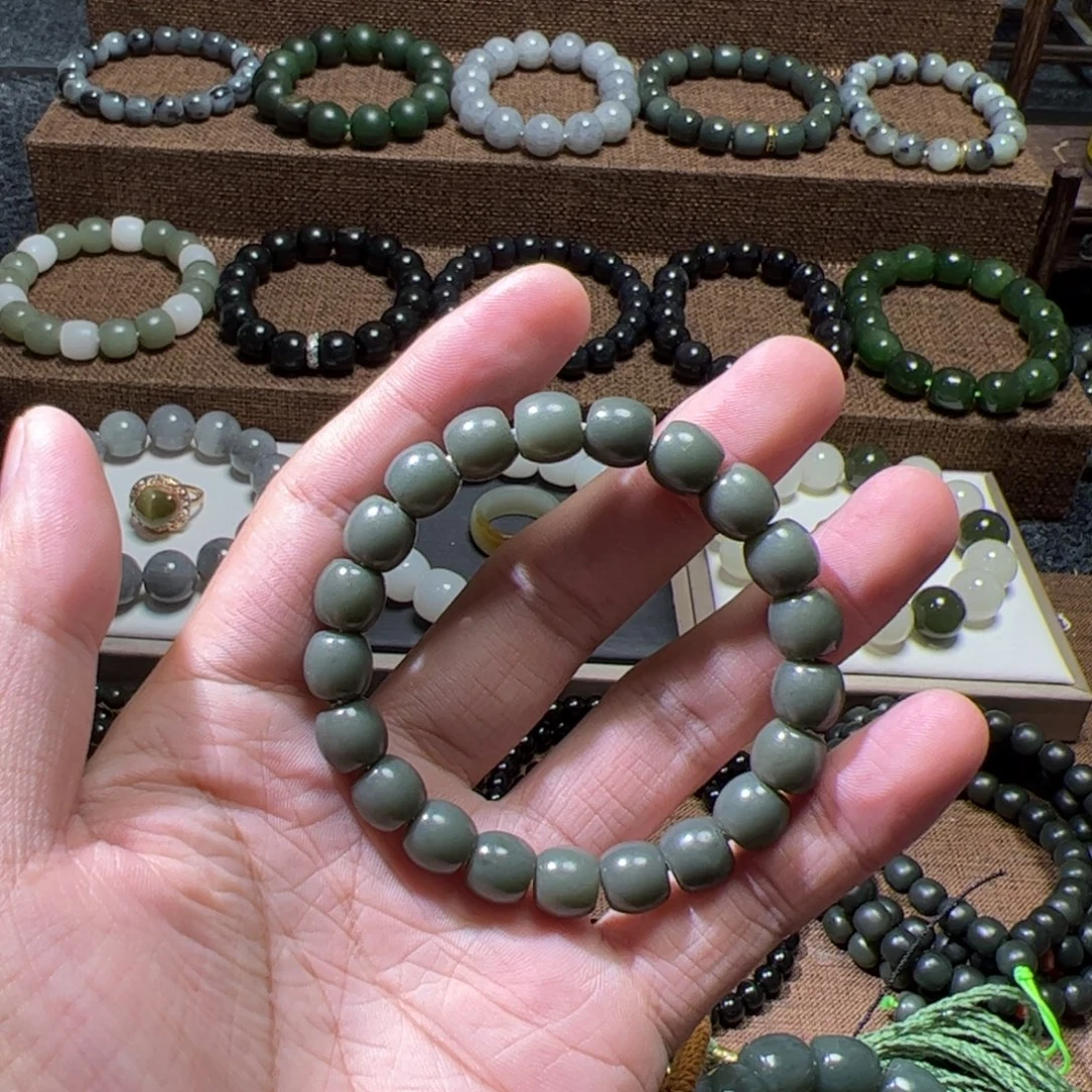 和田玉（糖玉）未镶嵌手链