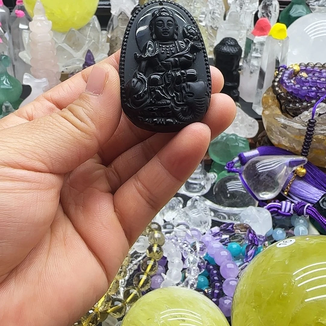 未镶嵌水晶车挂摆件