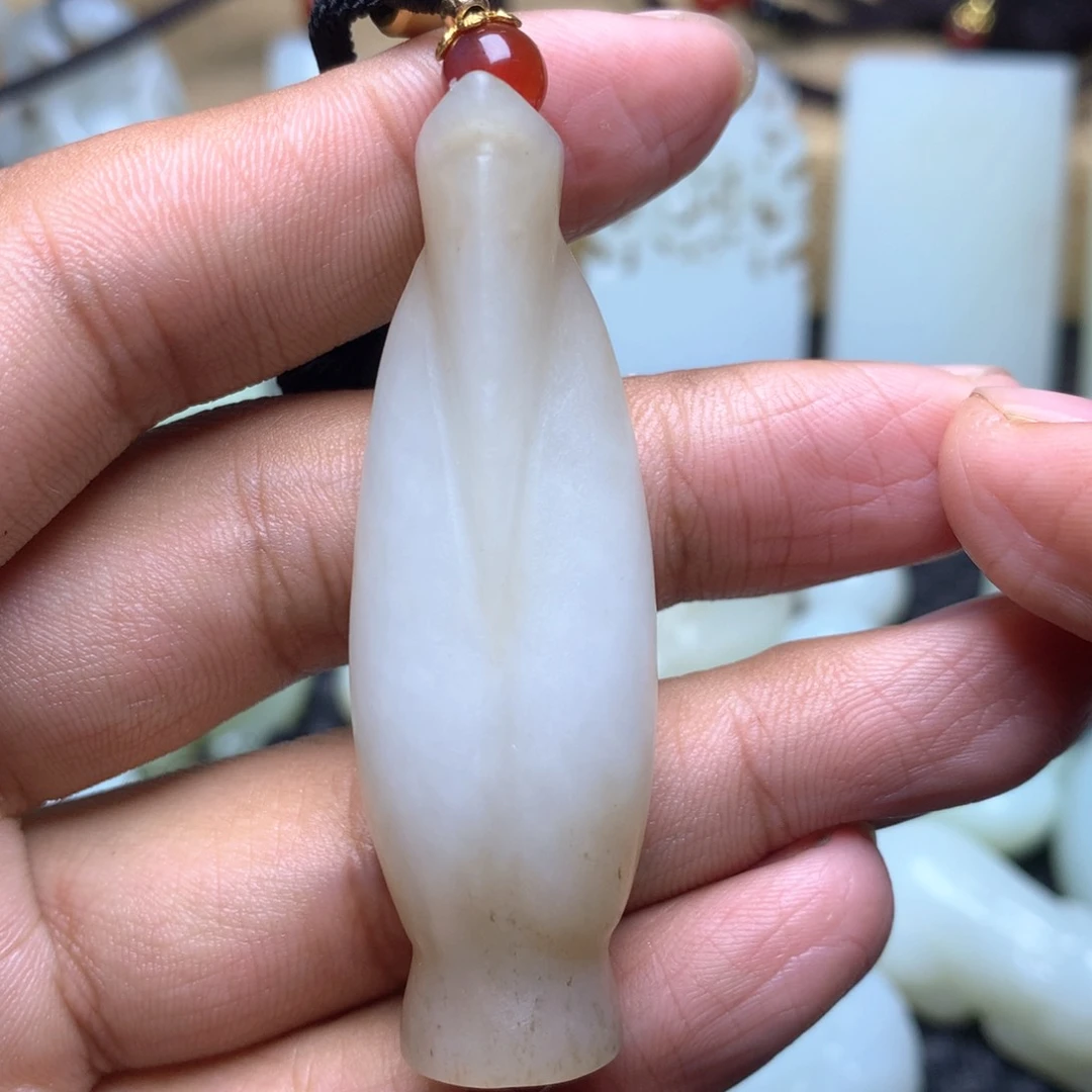 和田玉挂件未镶嵌