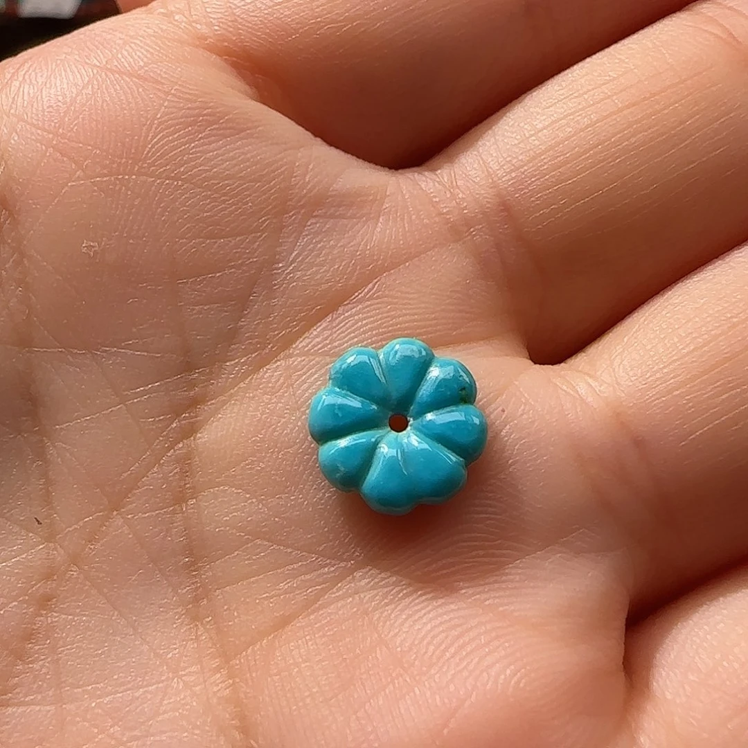 未镶嵌绿松石配珠