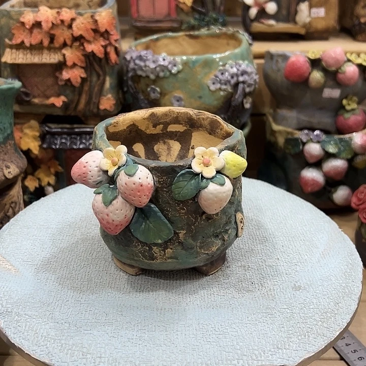 陶然多肉花盆百搭