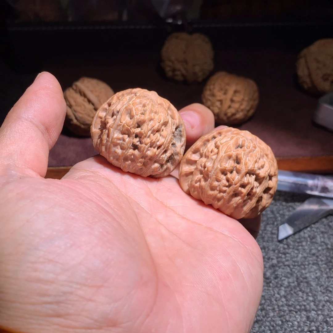 吊坠文玩核桃40球白101299