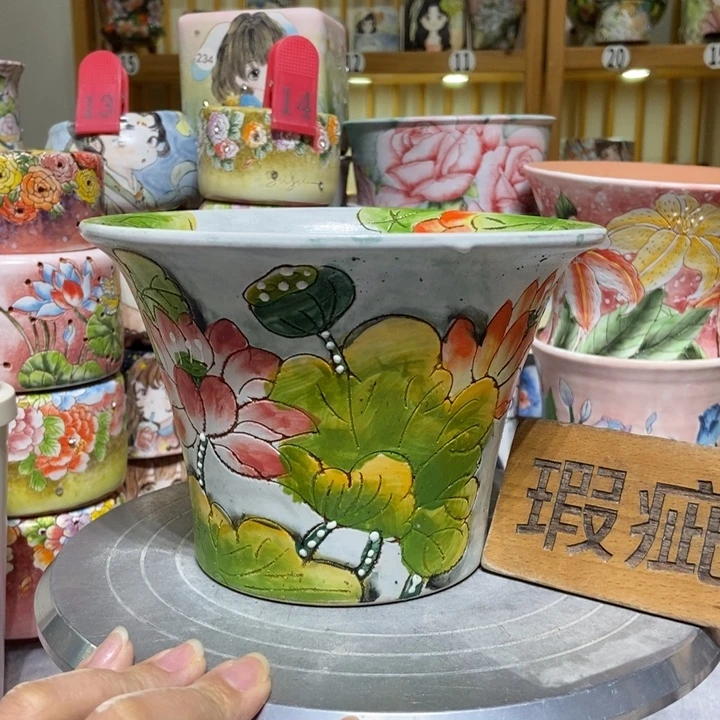 景德镇艺术手绘作品