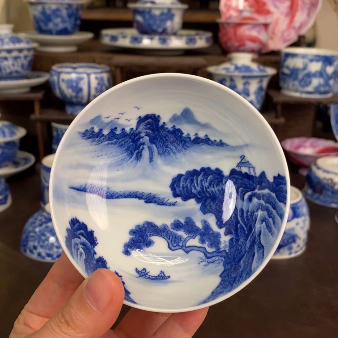景德镇陶瓷手工手绘