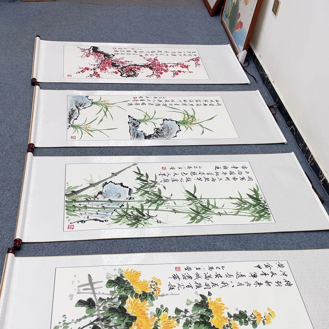 国画手绘画绘画作品