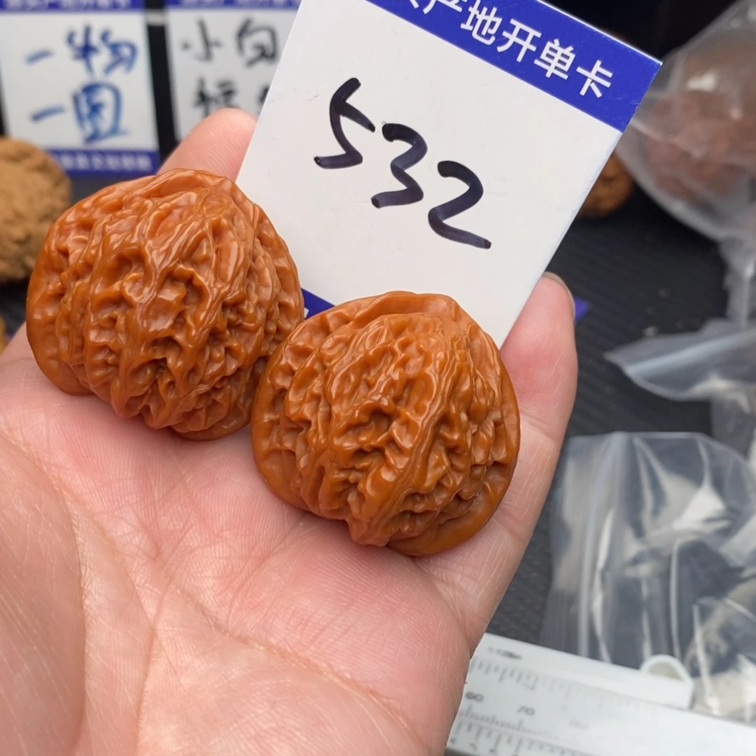 把件桃核宫灯36momo