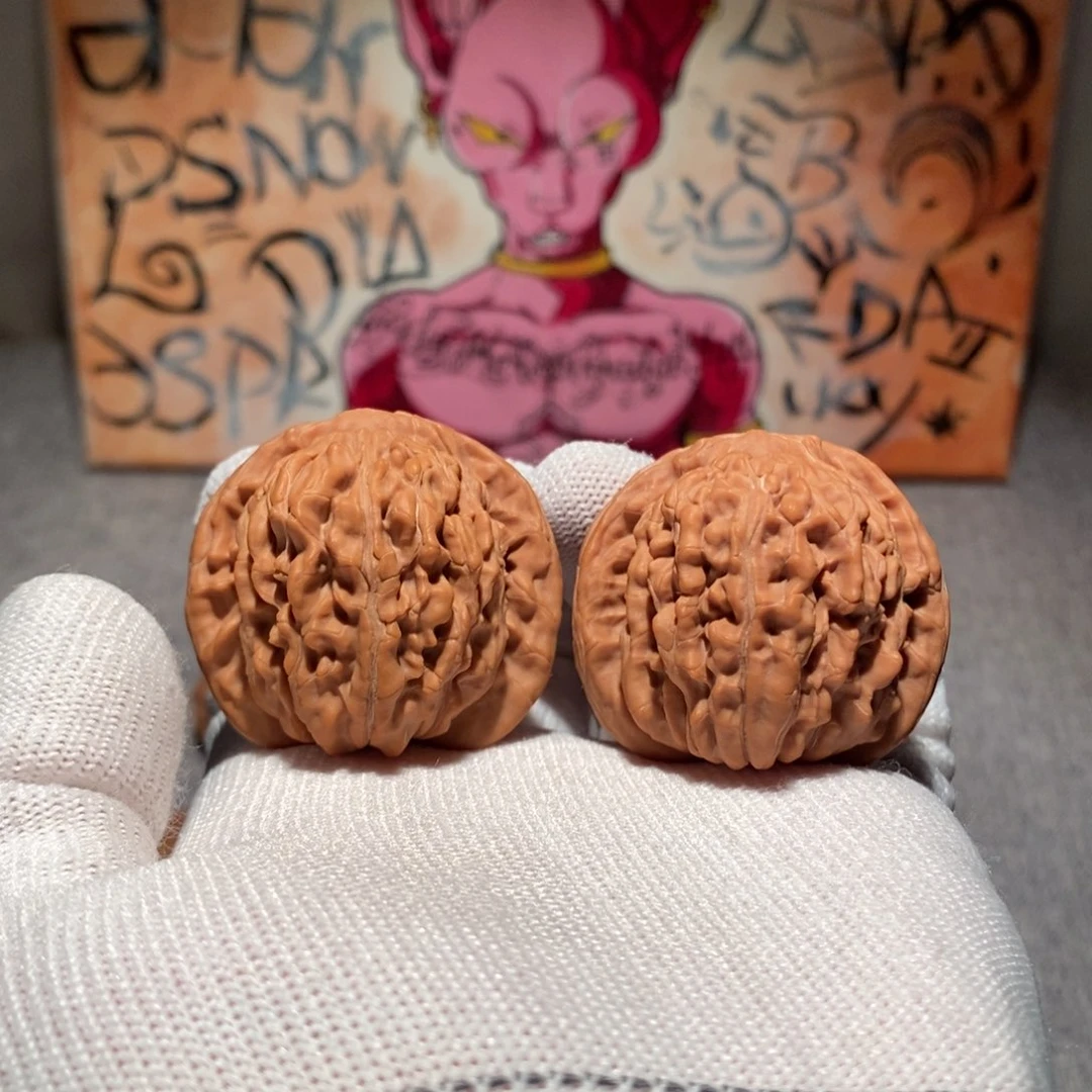 德***叔把件文玩核桃41.5蓟县四座楼