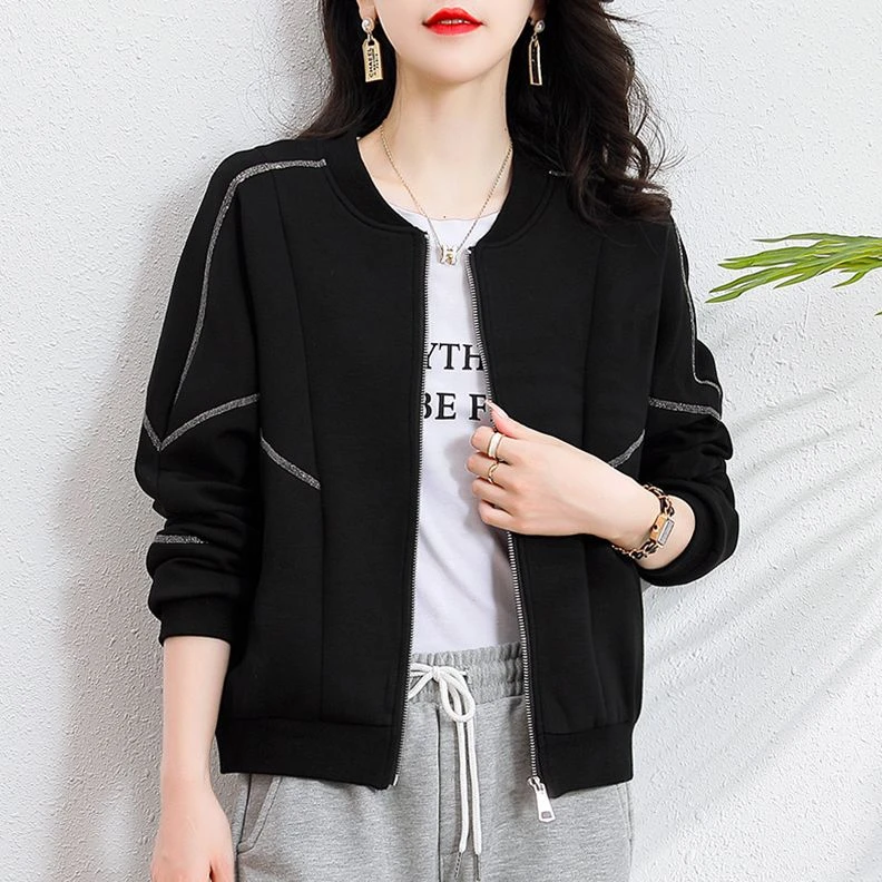 潮牌外套女爆款2025春秋新款休闲美式外衣高级感百搭网红潮款洋气