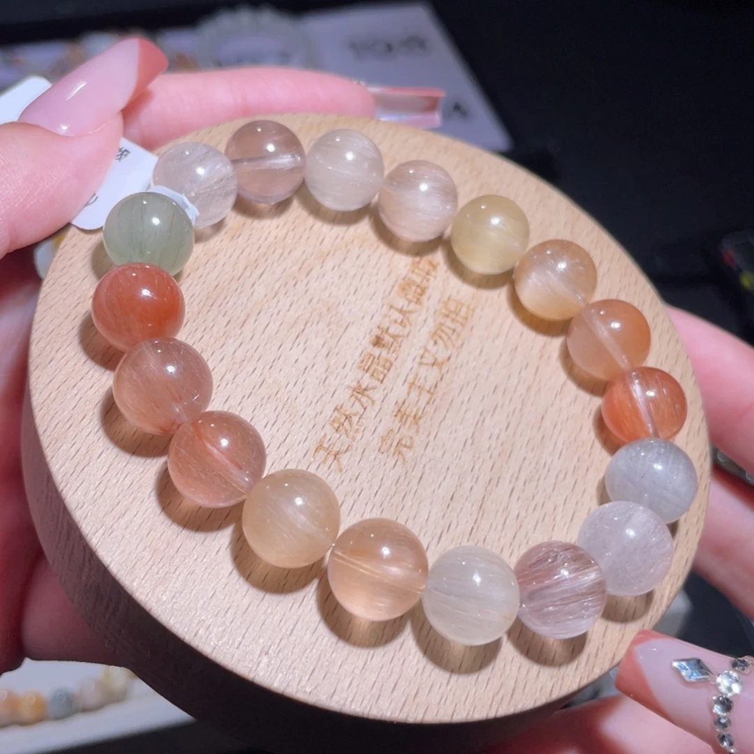 未镶嵌手链水晶198号多样性发一Q 11mm+