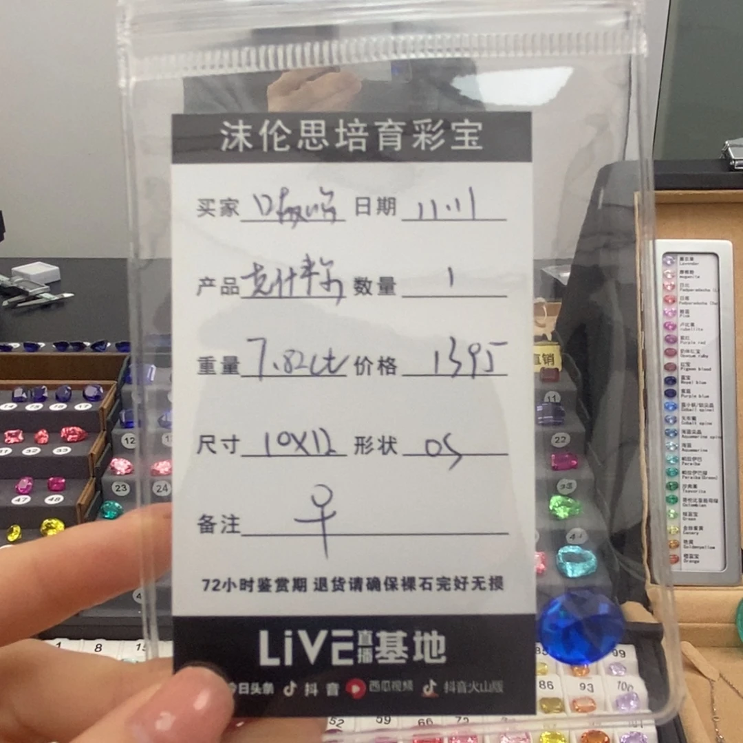 嗷***呜合成（培育）尖晶石裸石