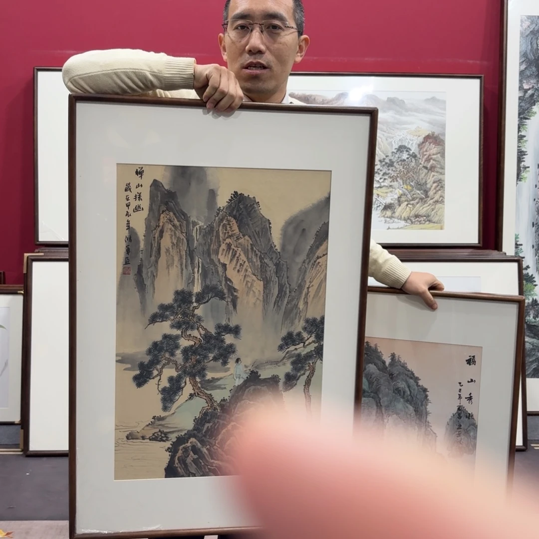 国画手绘作品90/60