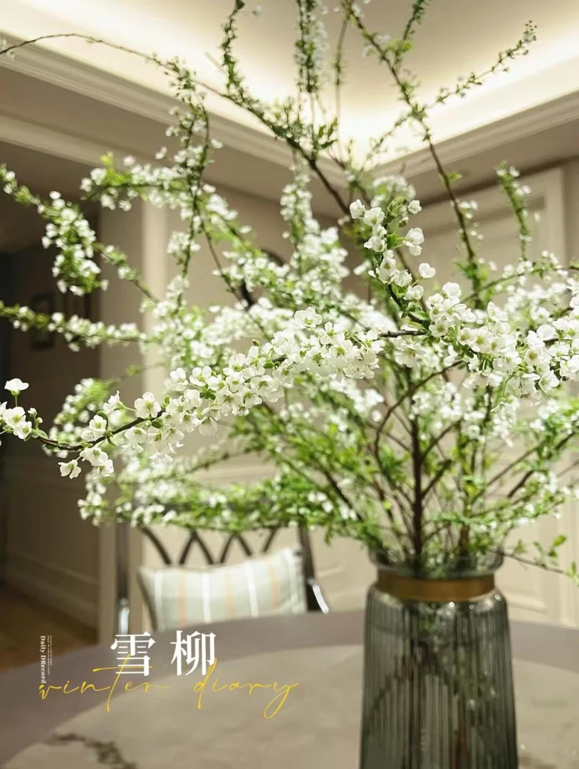 鲜花雪柳一把3-4枝 全场任意两单鲜花顺丰包邮