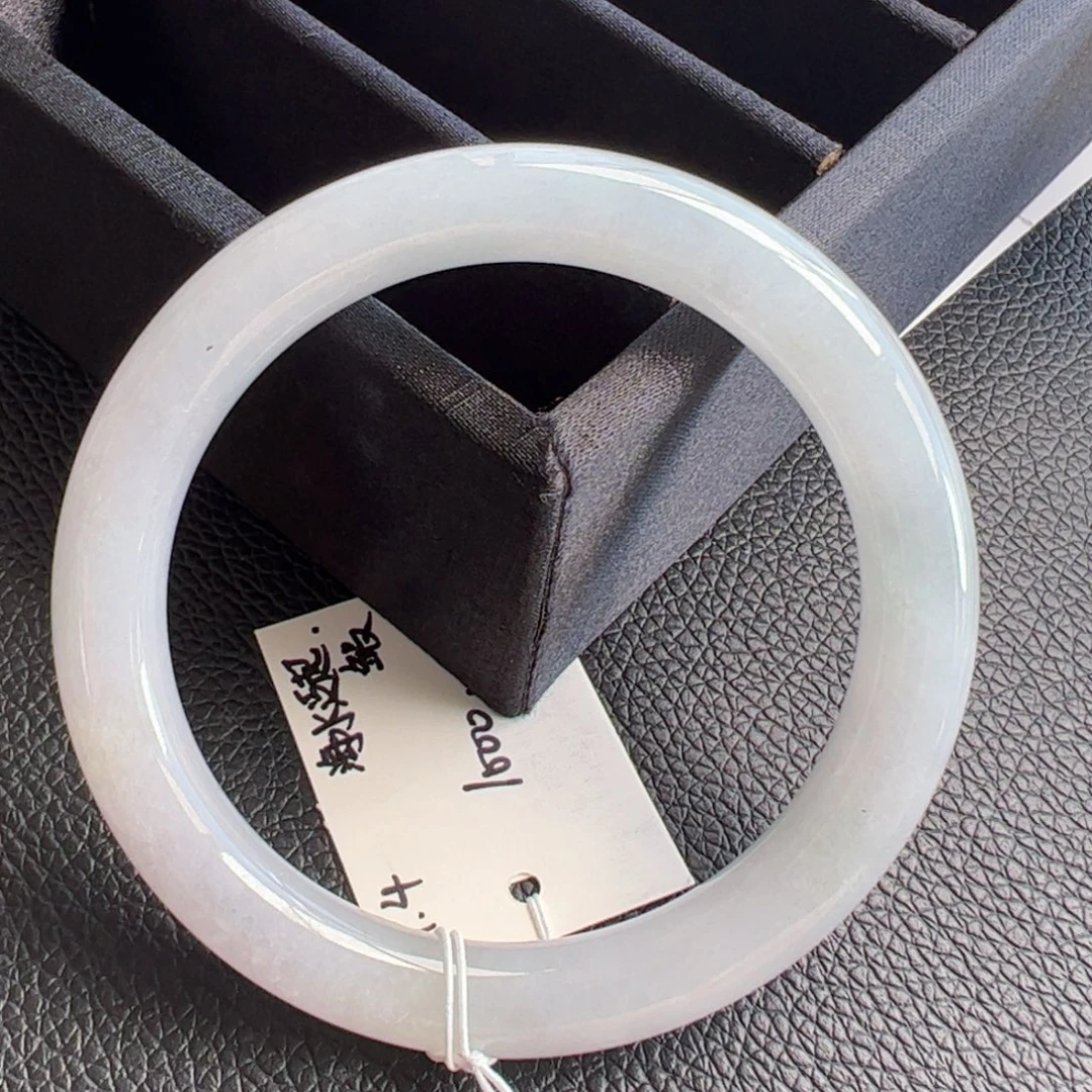 翡翠未镶嵌手镯58.5