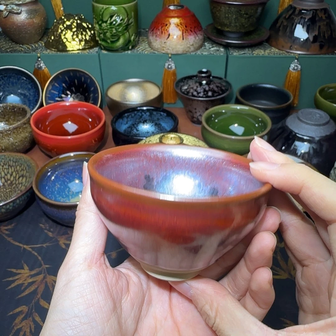 茶盏微瑕建盏，介意勿拍