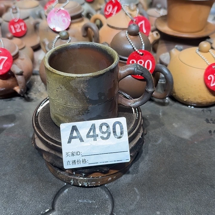 茶壶紫砂坭兴陶柴烧