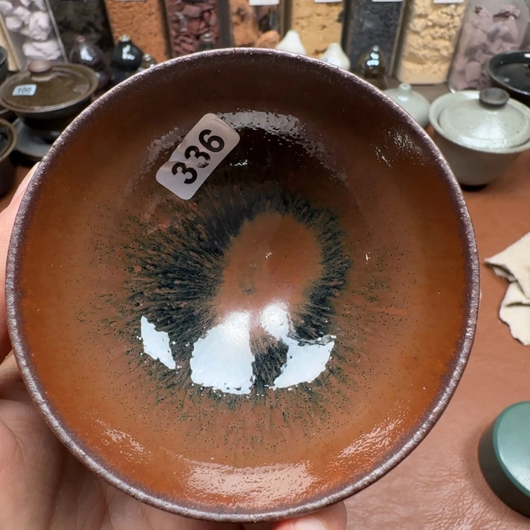 茶盏龙窑柴烧原矿原釉（微瑕）336