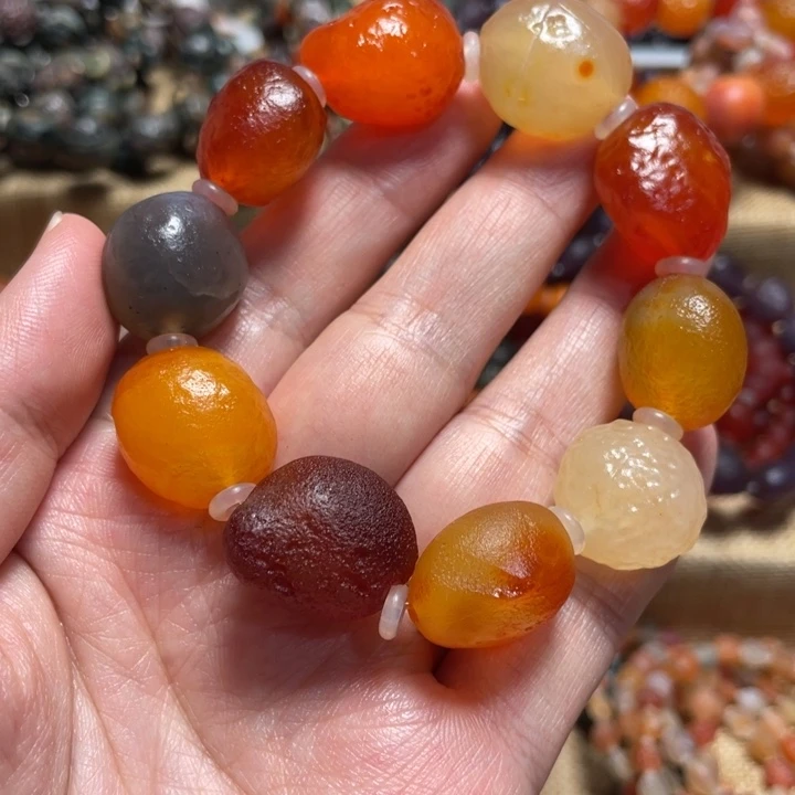 玛瑙/玉髓合金手链