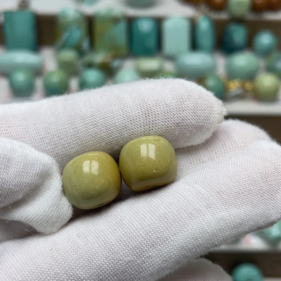 绿松石未镶嵌摆件